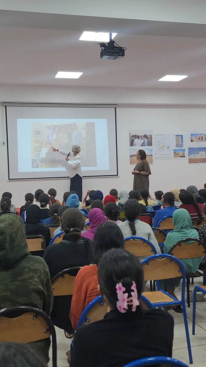 Moment de présentation de la culture allemande
