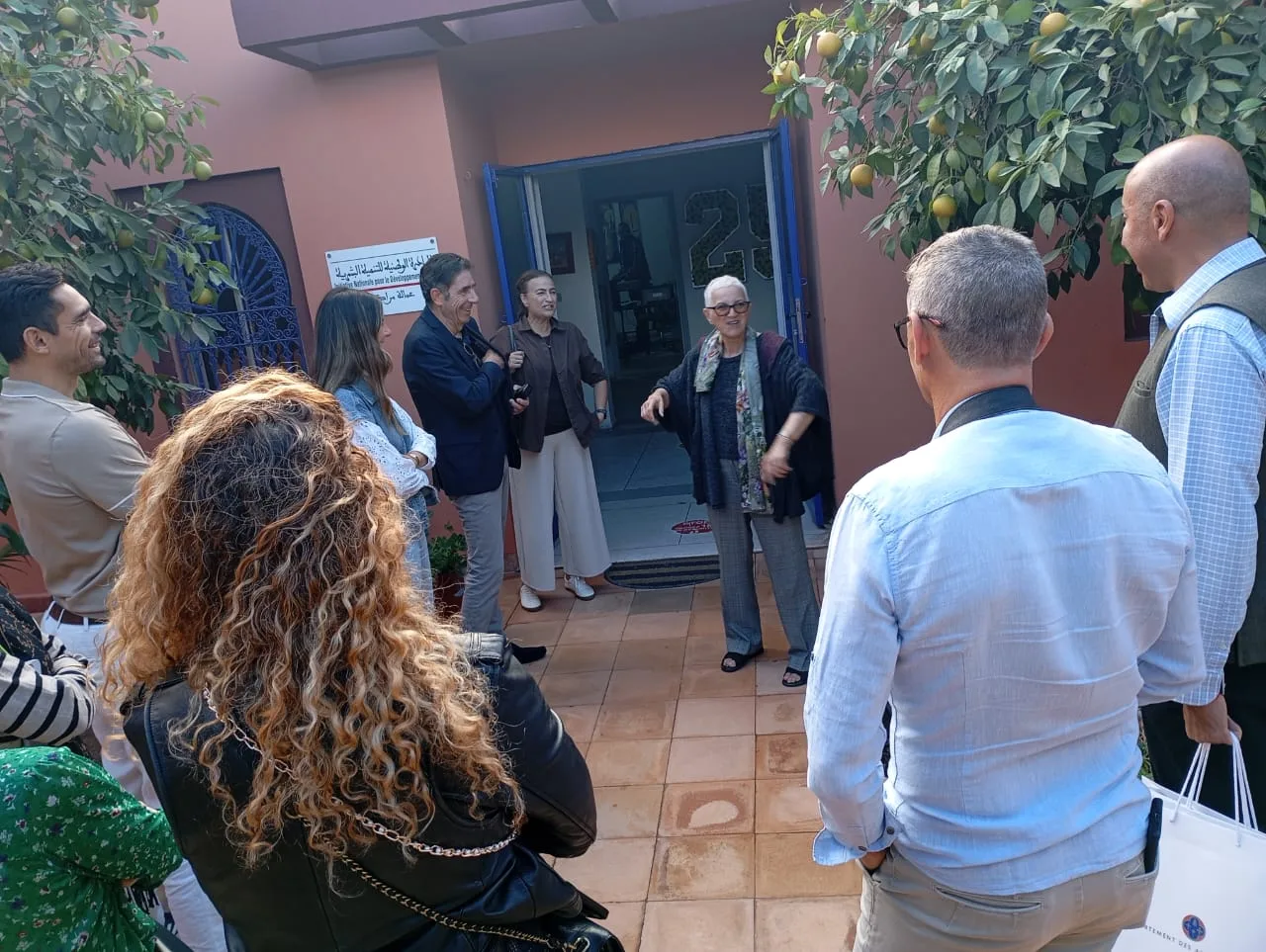 Visite officielle de partenaires à l'internat A.S.J.F.R